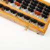 Abacus for Children: 13-Rod Wooden Tool for Primary Students' Mental Calculation and Finance with One-Key Reset
