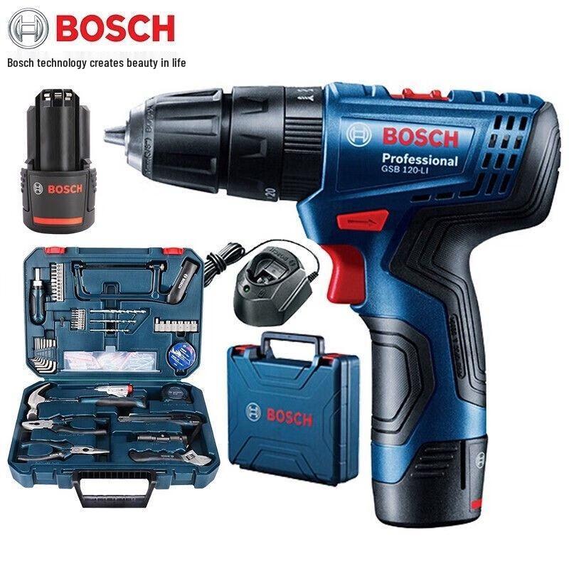 Bosch GSB120-LI Cordless Impact Drill CN plug (adapter included)