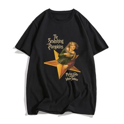 Mellon Collie and The Infinite Sadness T-shirt The Smashing Pumpkins Band Graphic Tshirts Vintage Fashion Printing Shirt