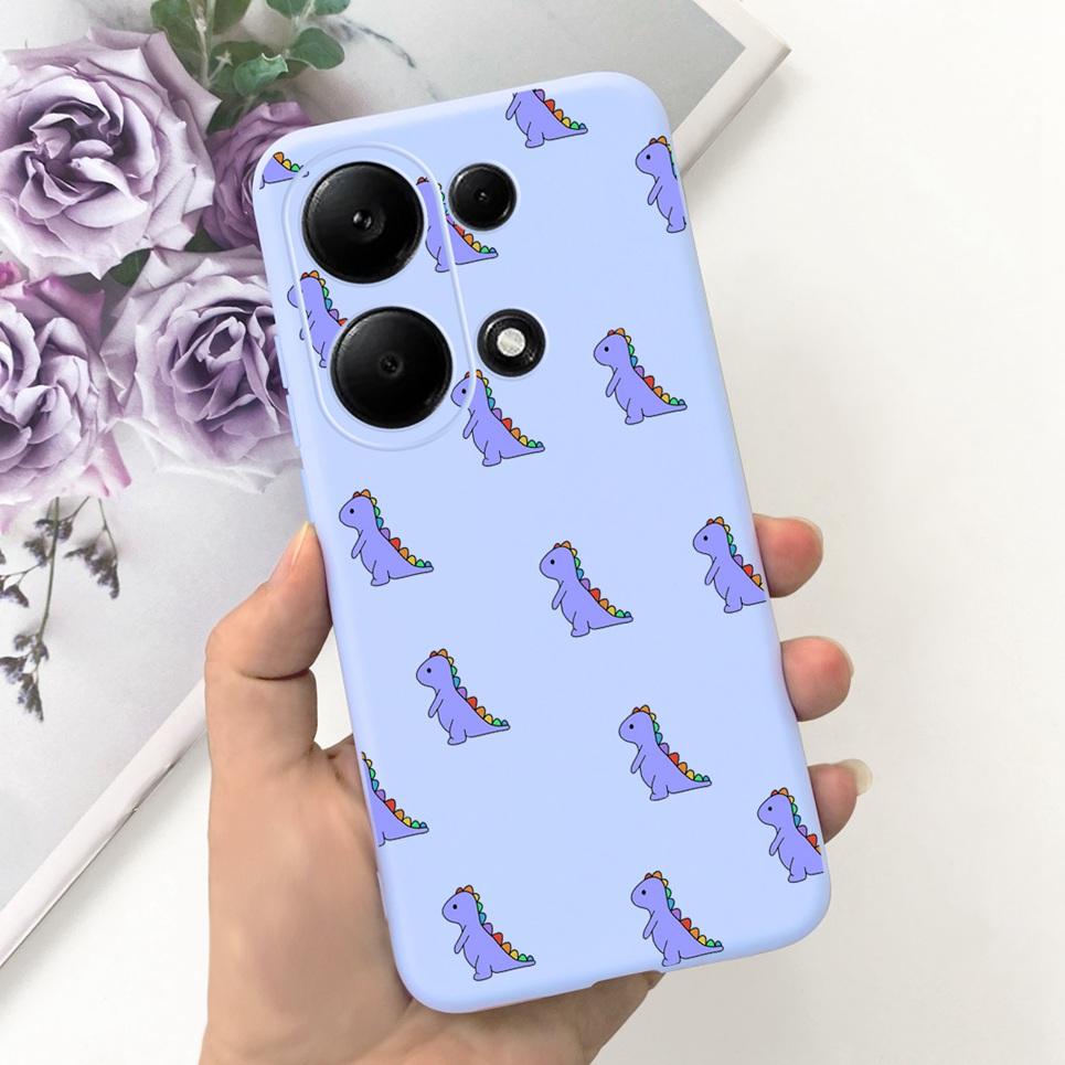 Cute Animal Cool Style Cartoon Phone Funda For Xiaomi Redmi Note 13 Pro 4G Note13 Pro Plus Soft Candy Silicone Coque Note 13Pro