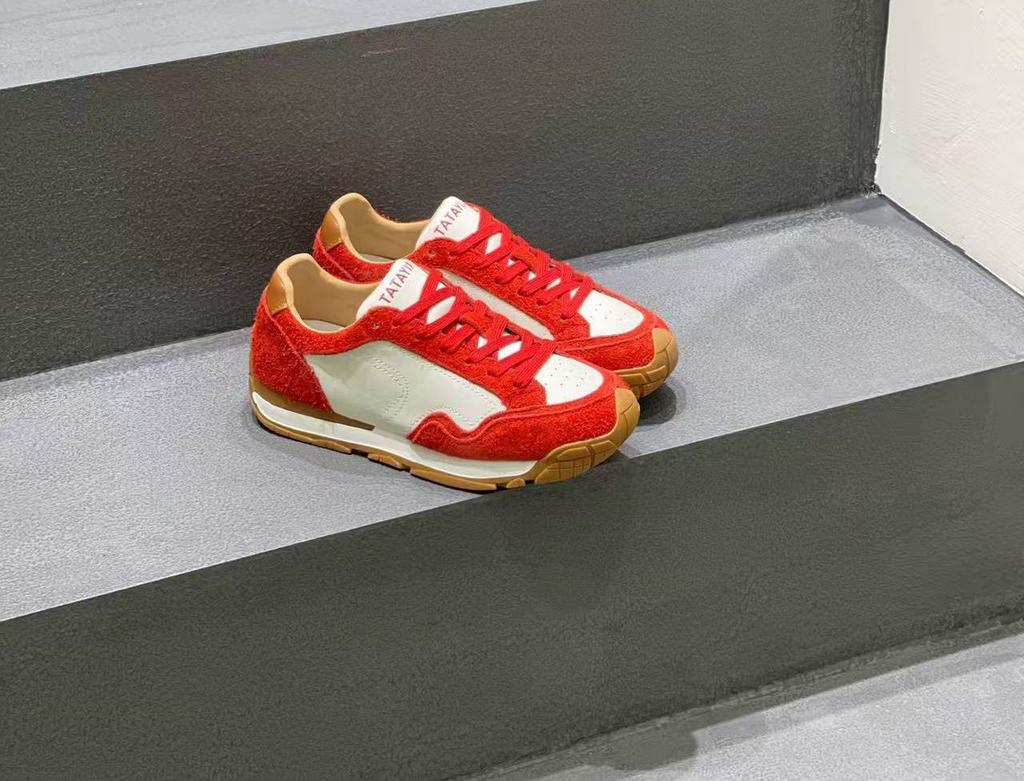 Flat Bottom, Light and Versatile Autumn New Niche Design Sports Simple Retro Couple Casual Shoes