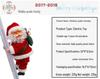 Elektrische Weihnachtsmann Kletterleiter Spielzeug