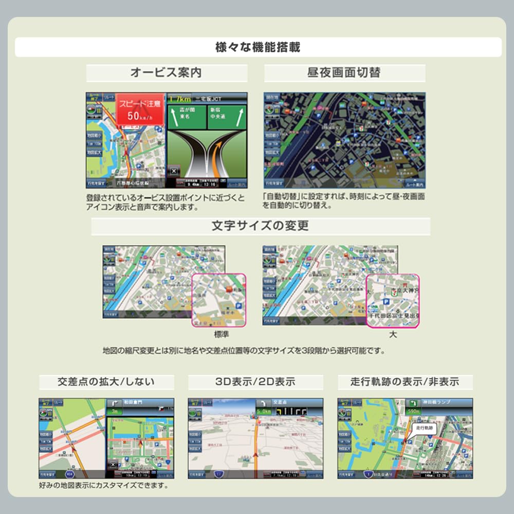 Portable Car Navigation System with 2025 Japan OpenStreetMap Speed Camera Voice GPS Capacitor Touchscreen for Compatible with Vehicles TV 5-inch