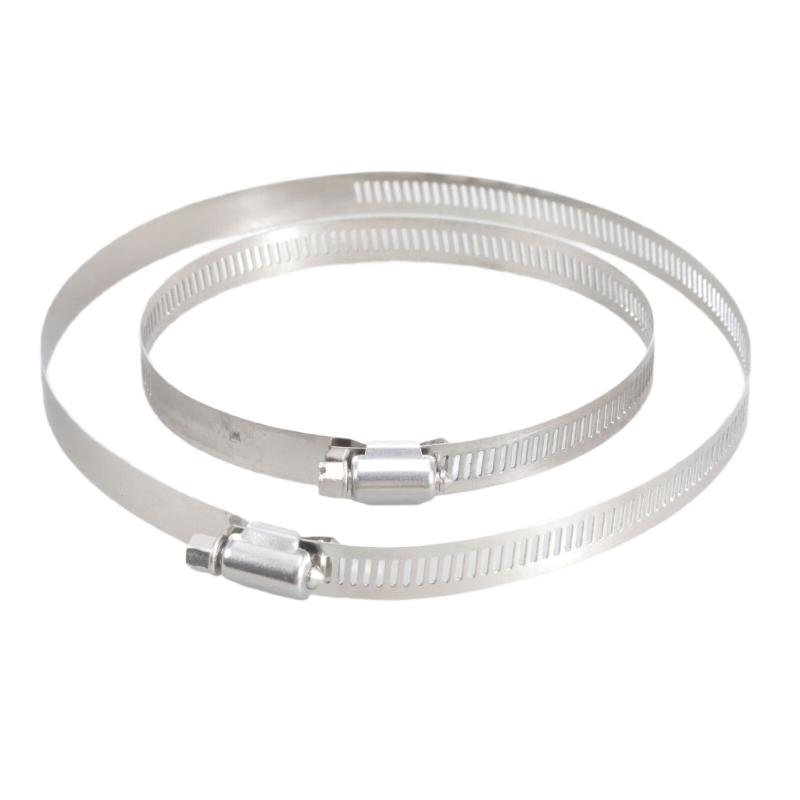 Sturdy Exhaust Hose Reducer 150 mm to 100 mm Includes 2 Metal Clamps Convenient for Multipurpose Pipe Fittings