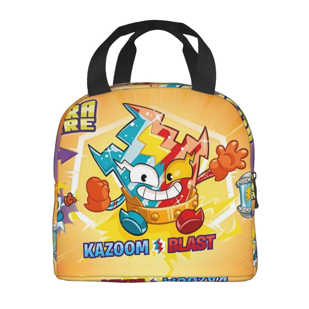 Insulated Lunch Bags Super Zings Accessories Funny Superzings Lunch Food Box Fashion Thermal Cooler Bento Box For School