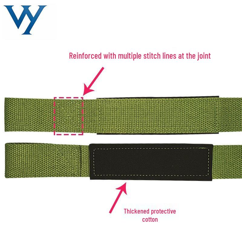 Cross-Border Deadlift Wrist Support Strap for Fitness & Weightlifting