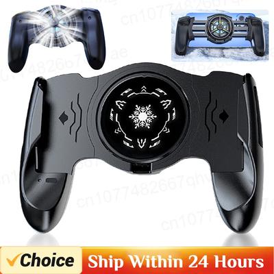 Radiador de Celular Controlador de Jogo Extensível com Ventilador de Resfriamento Controlador de Jogo para Celular Estica Até 174mm para Android e iOS