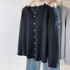 Women's Sweater Pullovers Knitted Women Sweater Autumn Winter Fashion Long Sleeve O-Neck Gray Black Sweater Women Tops Sweaters JJ56