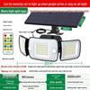 Yinglang Outdoor Solar Wall Light: Three-Sided Super Bright Illumination, Long Lifespan for Courtyard and Home Entrance.