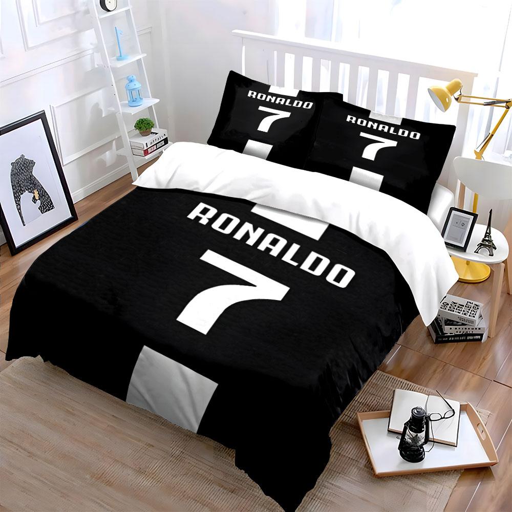 "Ronaldo Name and Number." Bedding Sets Duvet Cover Sets Duvet Covers Pillowcases(1 * Duvet Cover 2 * Pillowcases, Without Duvet Insert)