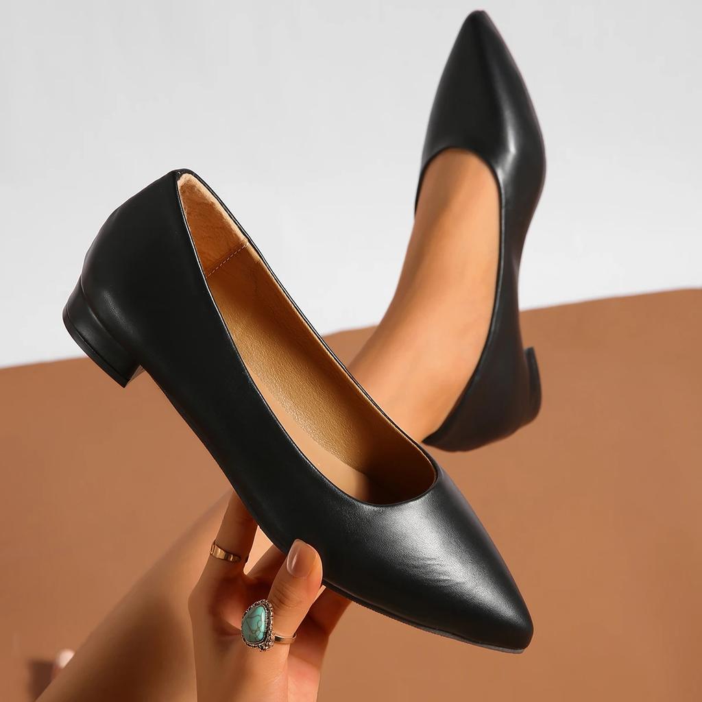 Fashion Women Pumps Classic Sexy Fashion Designer Shoes Ladies Autumn Soft Leather Heels Women Banquet Wedding Casual Shoes for Women