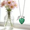 Sentimental Pet Memorial Pendant Necklace for Departed Pet Loss Remembrances Cremation Jewelry for Emotion Suport