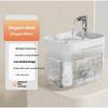 Cordless Smart Cat Water Fountain with Motion Sensor, Drip-Free Automatic Circulating Drinker