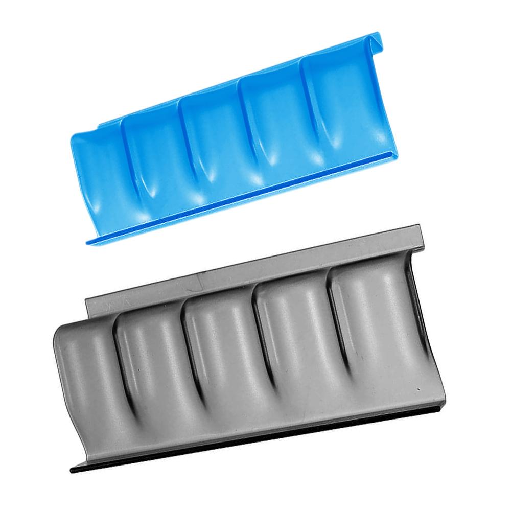 2 Pcs Essential Oil Bottle Display Stand Displaying Rack Shelves Perfume Organizer As Multi-grid