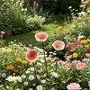 3 Stück Keramik-Insekten-Trinknapf Blumenform Bienen-Bewässerungsstation Hof