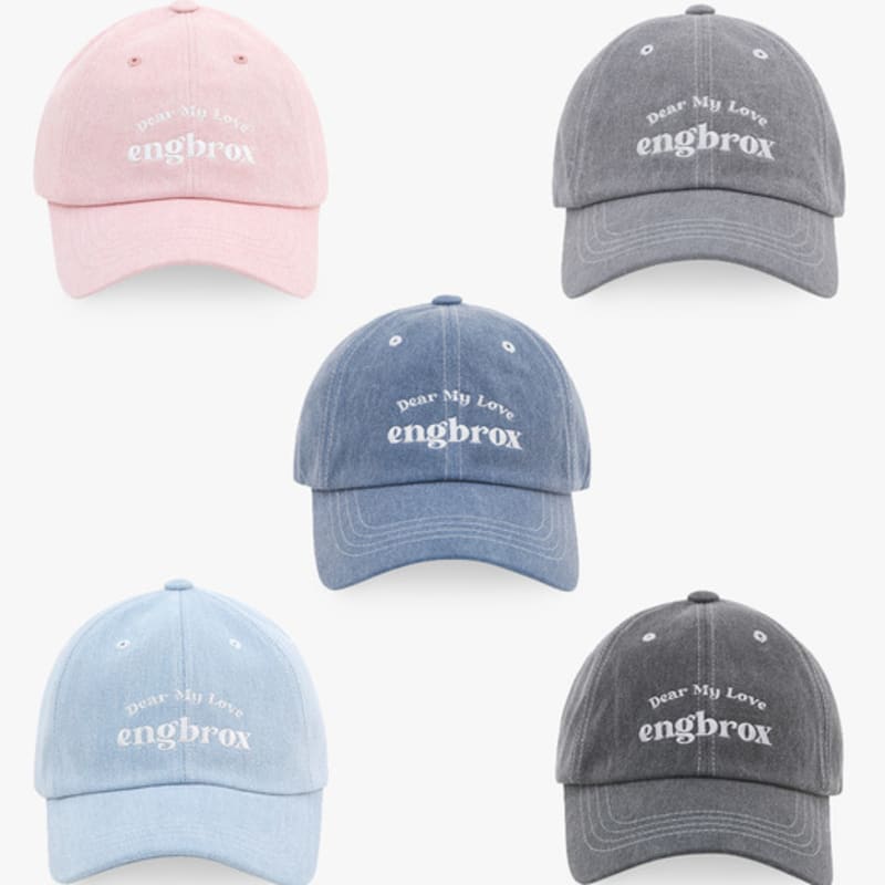 

ENGBROX dear my love ball cap_5colors charcoal