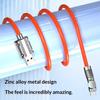 120W Fast Charge Usb Type C Cable 180  Degree  Rotation Elbow Cable For Game Phone Charger Usb Type C Cable