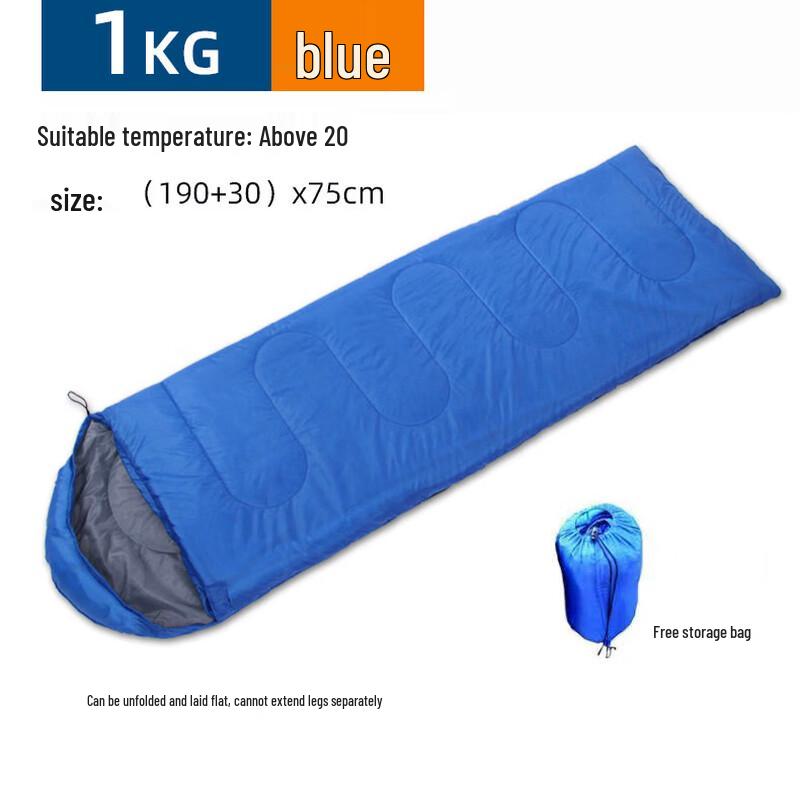 OLOEY Adult Portable Splicing Envelope Sleeping Bag