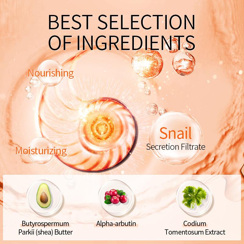 LAIKOU Schnecken-Gesichtsreiniger, Gesichtsreinigung, reichhaltiges, schäumendes, organisches, natürliches Gel, tägliche Gesichtswaschprodukte, tief reinigende Hautpflege