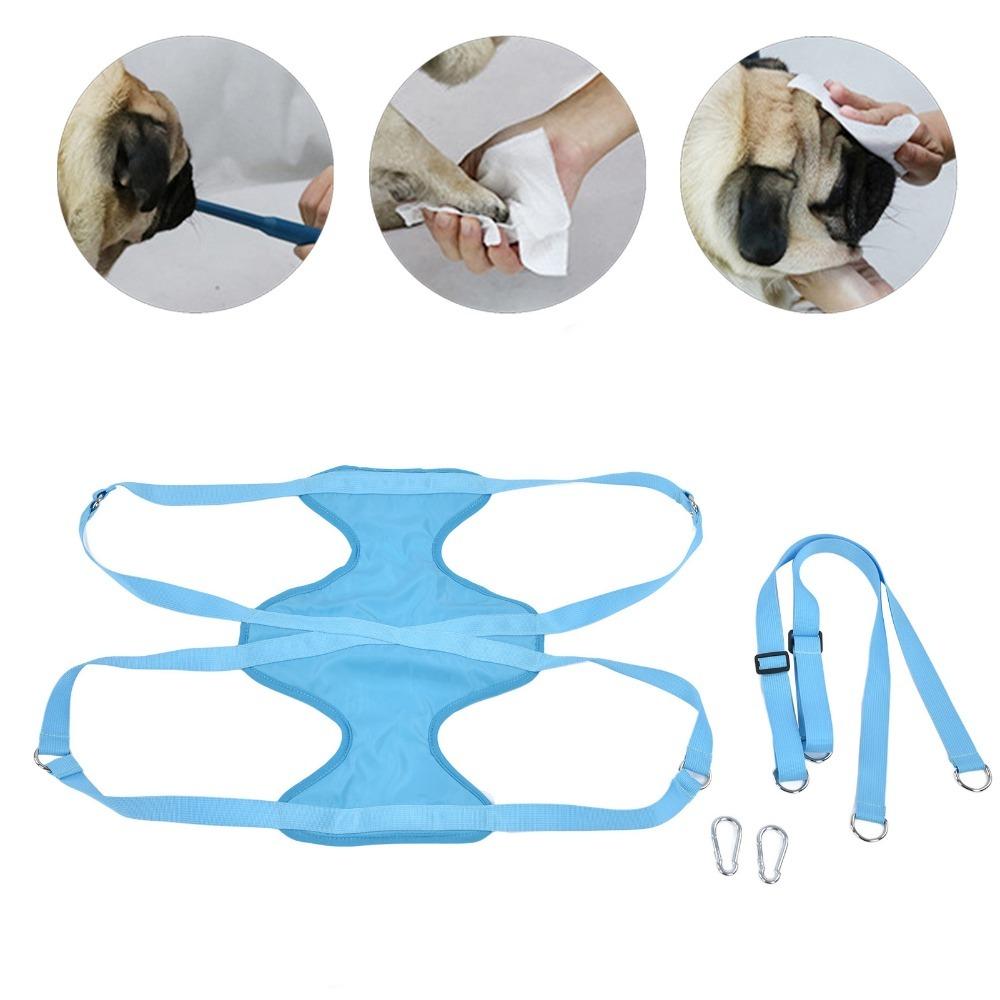 Anti-slip Pet Grooming Hammock Size M Nail Trimming Helper Time Saving Pet Sling  Hair Cutting