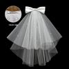 Fairy Forest Style Bow Hair Clip for Brides