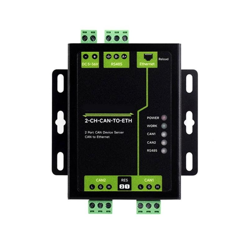 

2 Channel CAN to Ethernet Adapter for CAN Repeater / CAN To RS485 Industrial Control and Energy Management