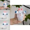Small White Bunny Toy With Tpr Material For Creative Stress Relief And Hand Eye Coordination