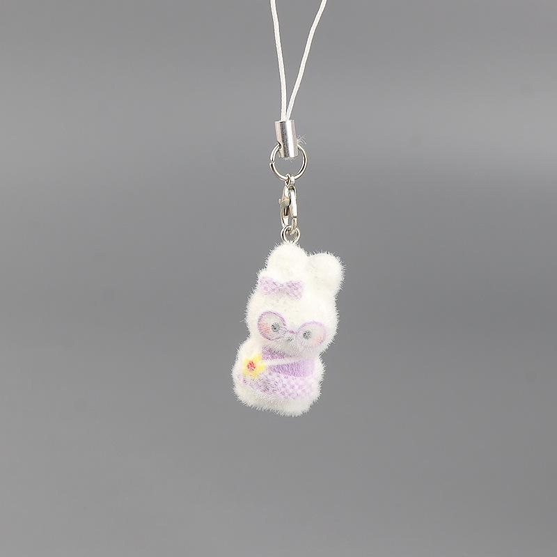Miffy Hello Kitty Keychains Anime Hanging Pendants Miffy Keychains On The Phone Cute Keychains for Bags