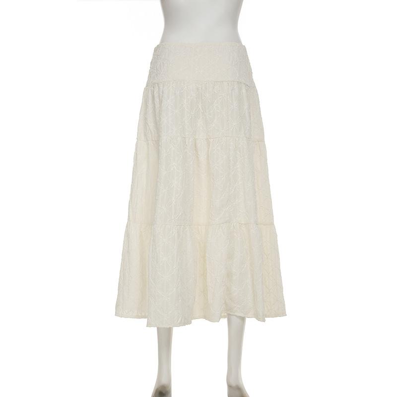 Women's Jacquard High Slit Hottie Sexy Low Waist Skinny Holiday  Skirt