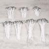 50pcs/Lot Candle Wicks For Candle Making Pre-Waxed Wicks Party Supplies 8cm-20cm Natural SmokelessPure Cotton Wicks Burn Longer
