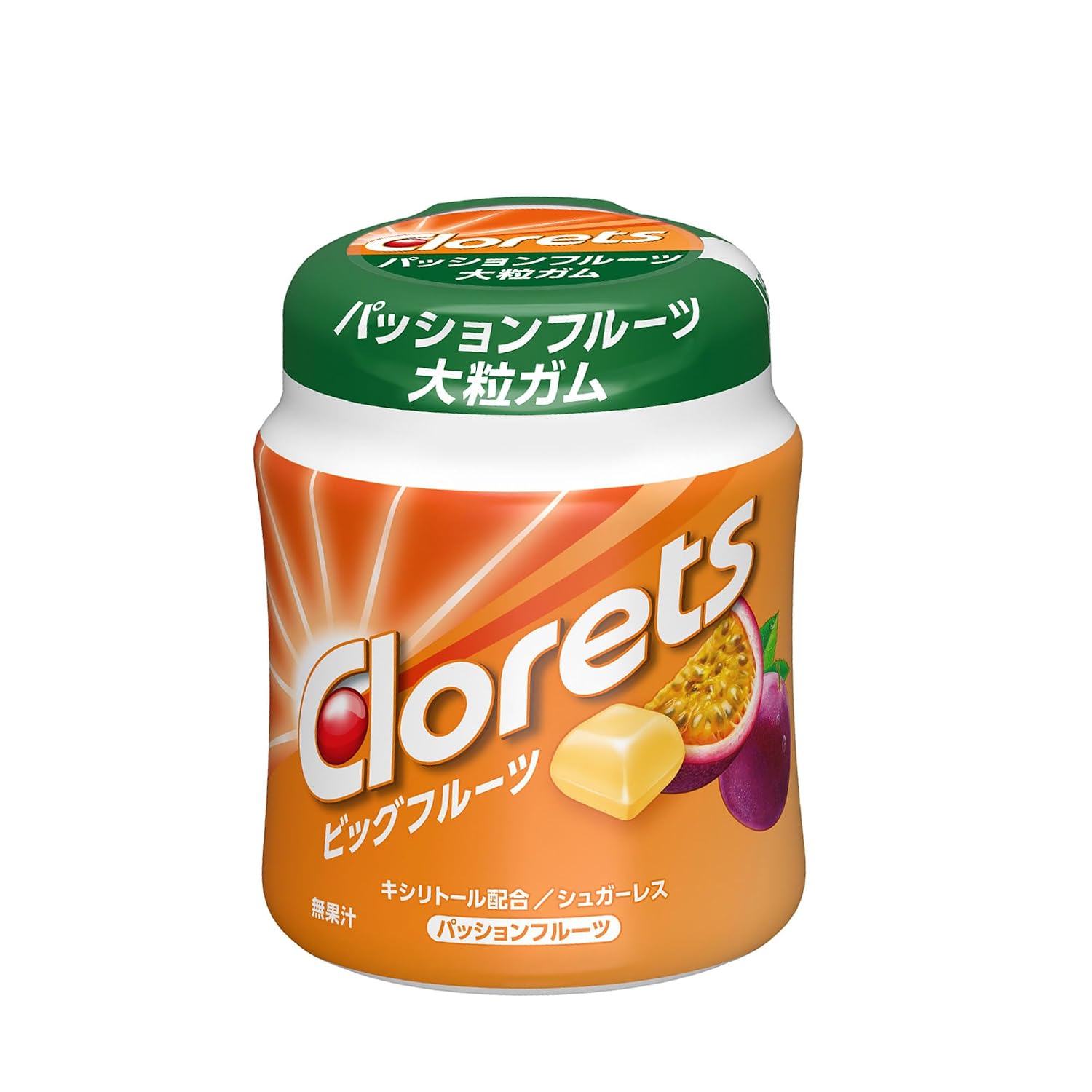 Mondelez Clorets Big Fruits Passion Fruit Bottle 112g