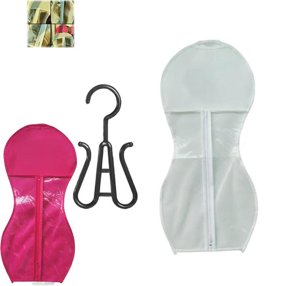 With Hanger Wig Bag Hair Extensions Storage Bag  for Virgin Hair Weft Clip In Hair Extension