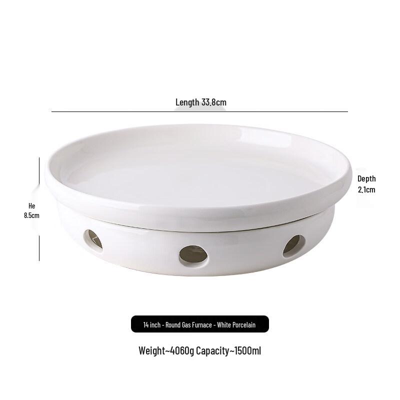 Ceramic Candle Warmer Serving Plate