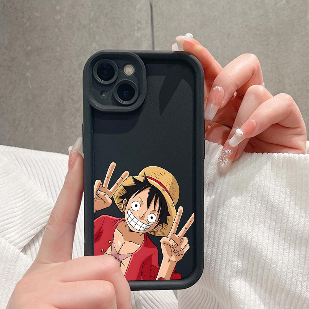 Soft Silicone Square Ladders Cartoon Pattern Full Cover Camera Protection Shockproof Case for OPPO Reno Realme OnePlus