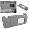 Gray Right Passenger Side Sun Visor For 2007-2011 Toyota Camry With Sunroof
