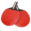 Table Tennis Paddle Set Professional 2 Table Tennis Rackets 3 Balls Penhold Table Tennis Racket Set