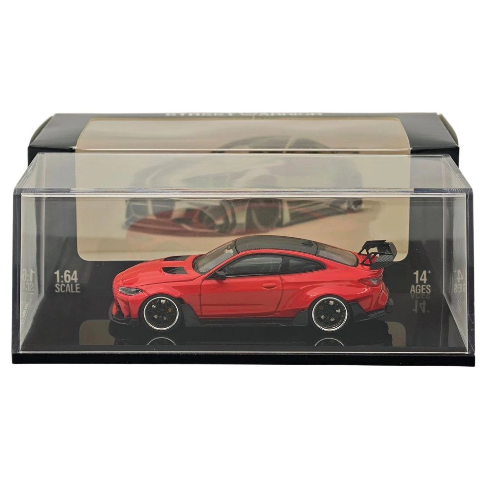 SW 1/64 for M4 G82 Full Widebody Kit Sports Diecast Model Car Miniature Limited Edition Collection Toy Vehicle Models