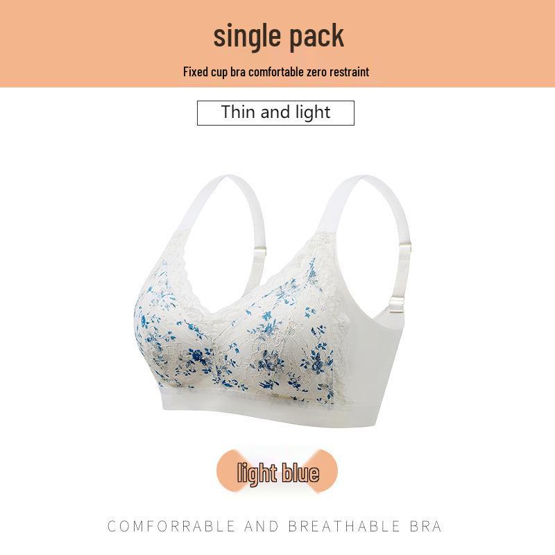 Seamless Plus Size Women's Ultra-Thin Supportive Sports Bra