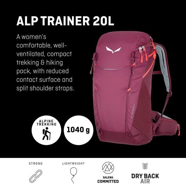 Backpack Salewa Alp Trainer 20 Syrah (00-0000001262-1570)