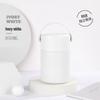 304 Stainless Steel Double-Layer Vacuum Insulated Thermal Flask and Lunch Box, 1050ML