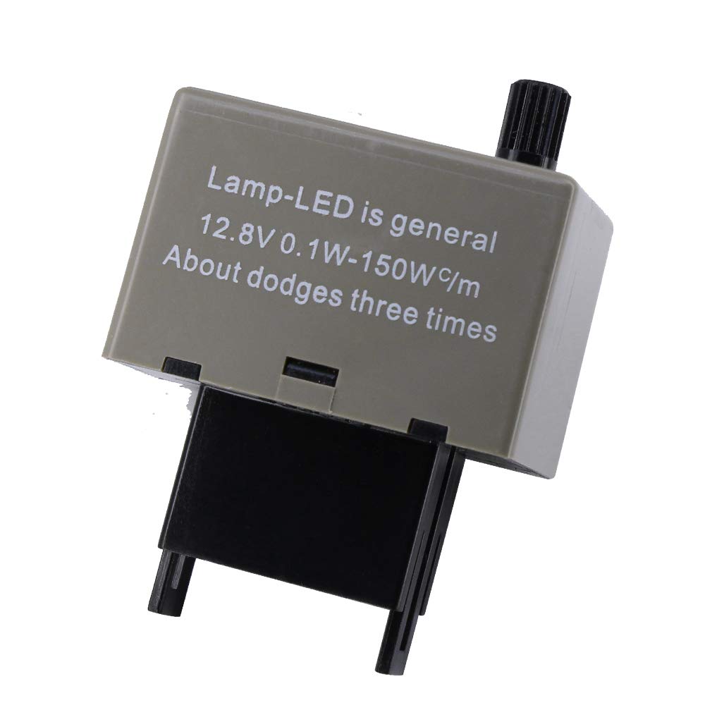 HUIQIAODS 8-Pin Turn Signal, LED Compatible with LED Turn Signals, High Fla Prevention, Turn
