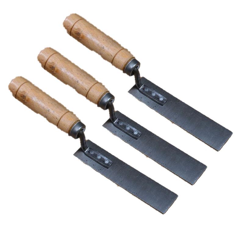 Wooden Handle Trapezoidal Mud Trowel Set