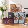 Cute Pug Print Long Wallet Fashion Casual Portable Card Holder Functional Daily Purses