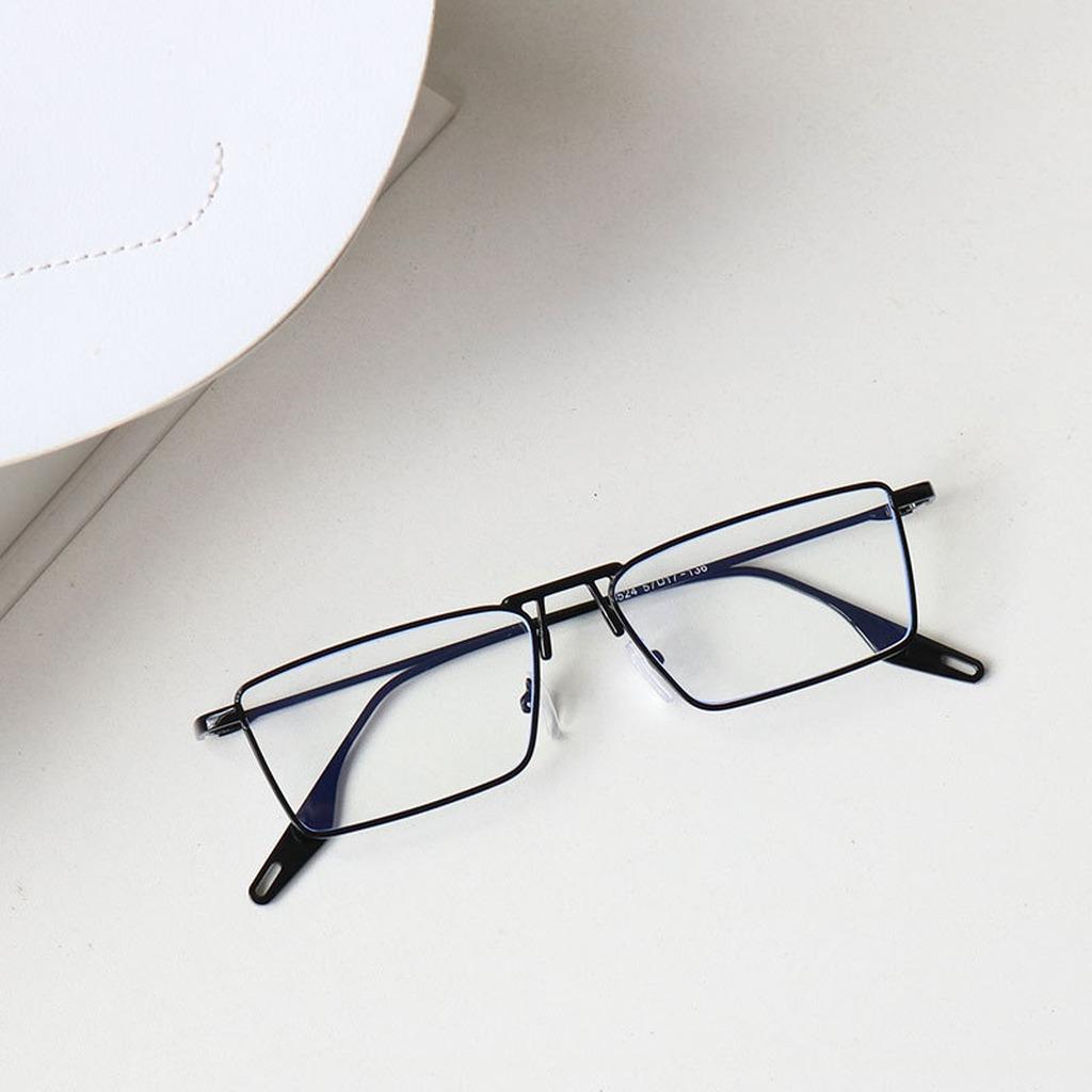 

New Brand Narrow Rectangle Metal Frame Sunglasses Uv400 Protection Stylish Unisex Sunglasses For Outdoor Y2k Sun Glasses Goggles