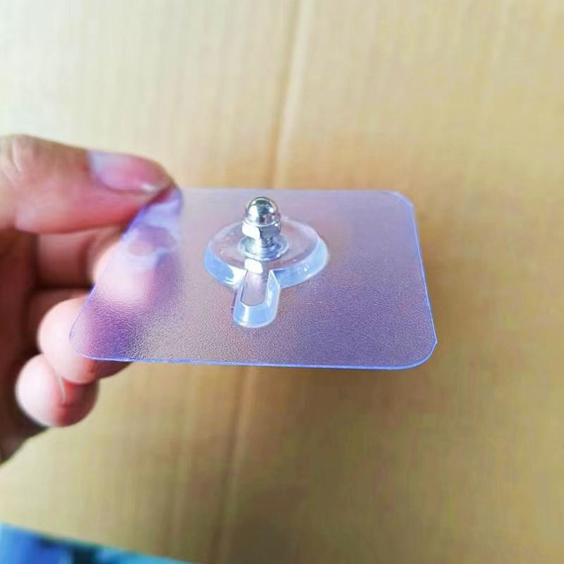 1Pcs Self-Adhesive Non-Punching Wall Crochet Po And Frame Home Decoration Organization Hardware Accessories