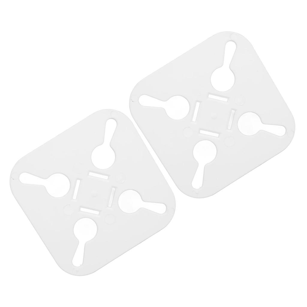 2 szt. Nieplączący się gadżet do prania PP Szybkoschnący Kwadratowy Nieplączący się Pranie Prześcieradła