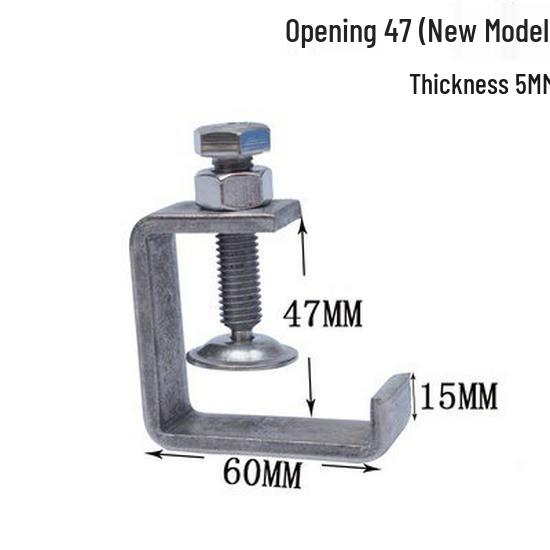 C304 Tiger Claw U-Shaped Stainless Steel Pipe Clamp