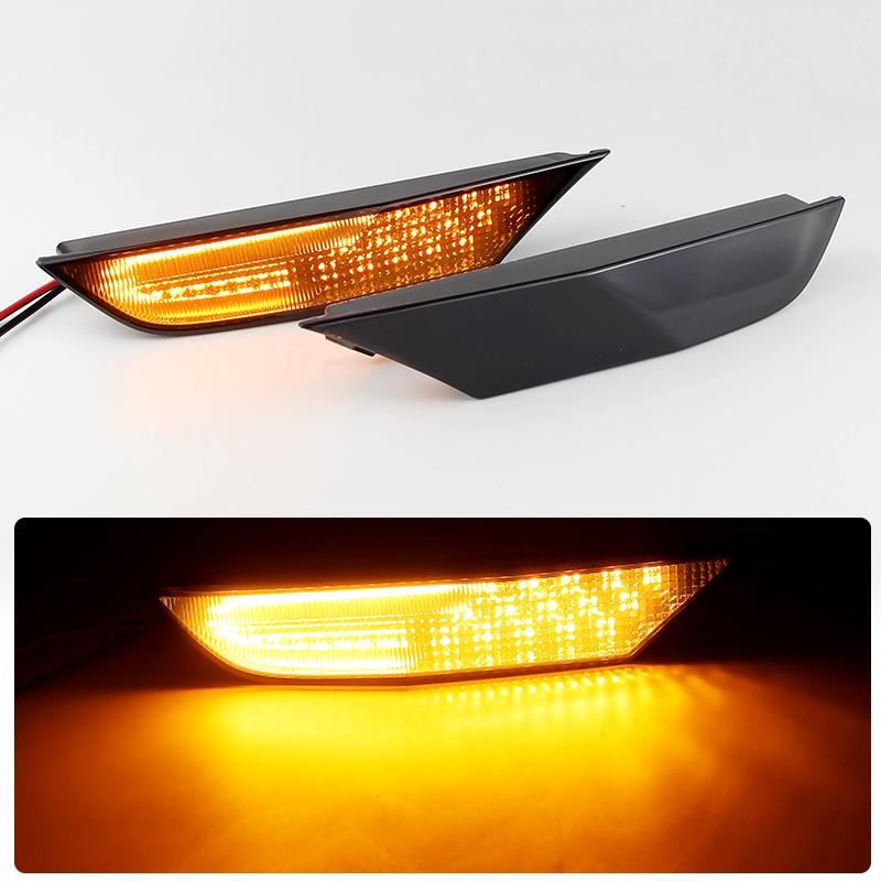 

2pcs 12V CANBUS Error Free LED Side Marker Light for Nissan GTR R35 GT-R 2007-2025 OEM#26185-62B0A Amber Turn Signal Blinker T10