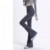 Micro-flat Pants for Women In Spring and Autumn New Slim Fit and High Waist Slimming Yoga Shark Pants Wide-leg Casual Pants