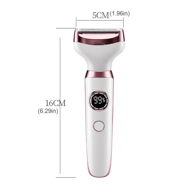 Rechargeable Body Hair Shaver Multifunctional Electric Hair Removal Device Arm Leg Face Shaving Tool For Smooth Shaving